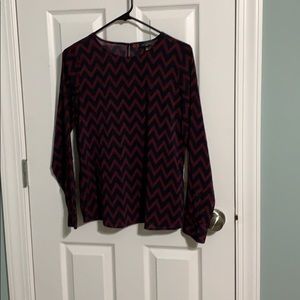 Chevron work blouse.